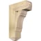 Ekena Millwork Olympic Craftsman Rough Sawn Bracket, Douglas Fir, 6"W x 18"D x 26"H BKT06X18X26OLY04RDF - alternate 1